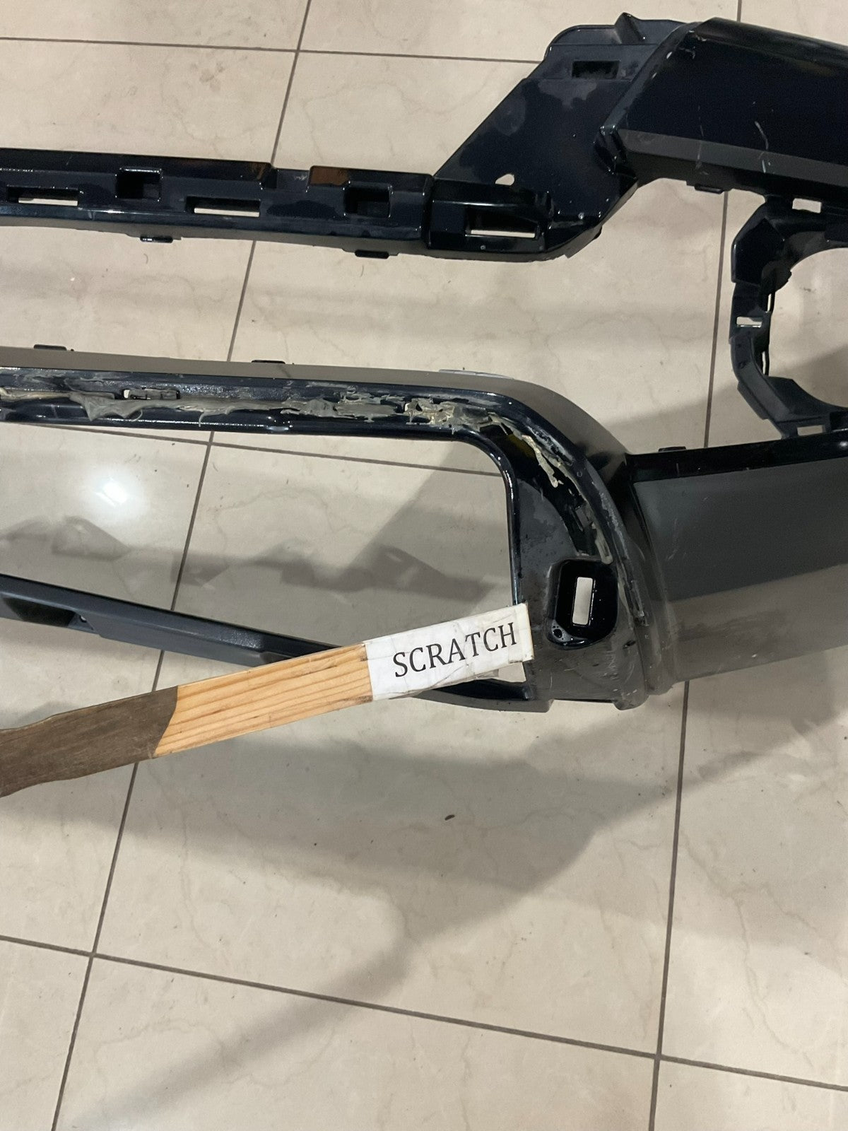 Front Bumper Cover Black 2016 - 2023 Toyota Tacoma 52119+04240 OEM