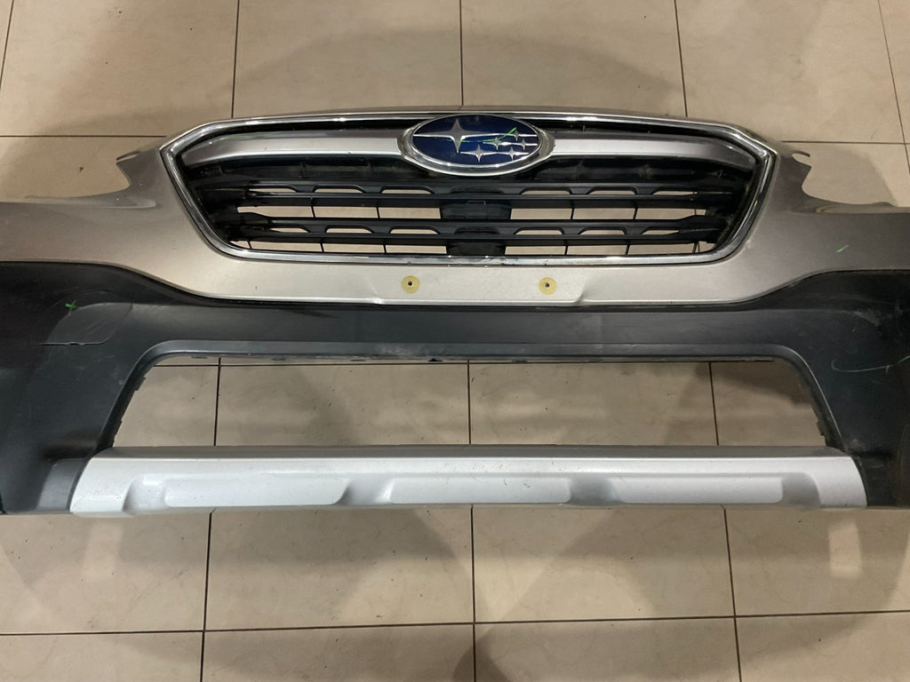 Front Bumper Cover Silver 2020-2022 Subaru Outback 57704an01a OEM