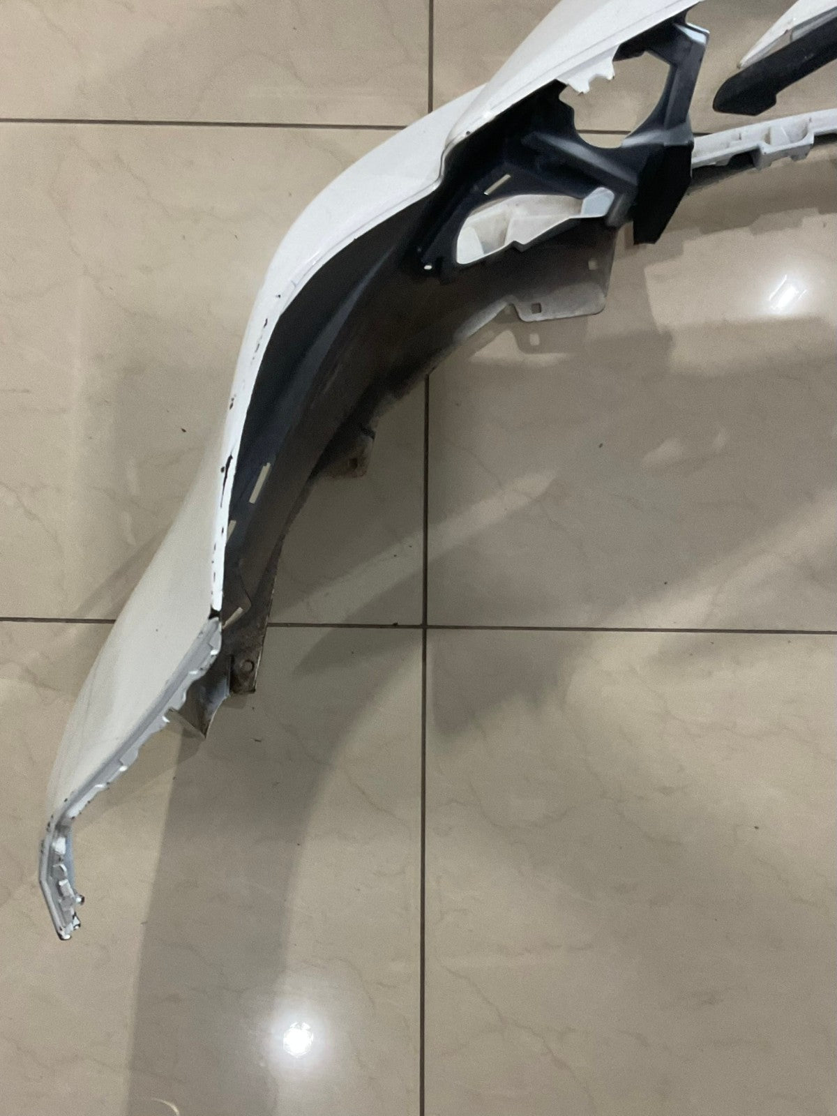 Front Bumper Cover White 2020-2022 Toyota Corolla L LE XLE CAPA