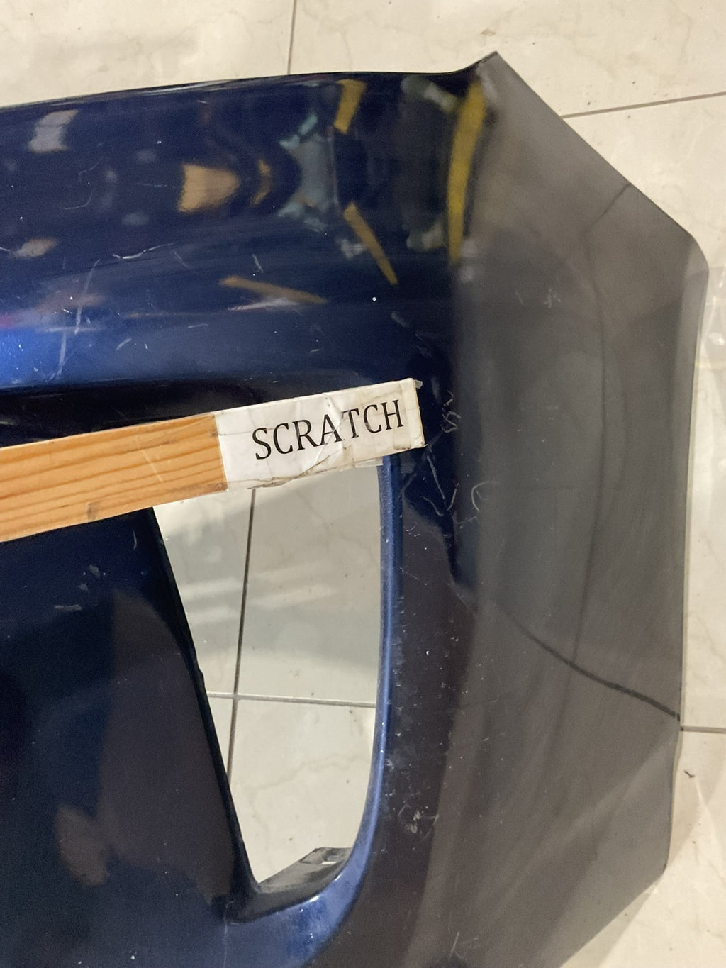 Front Bumper Cover Blue 2019-2021 Toyota Prius CAPA