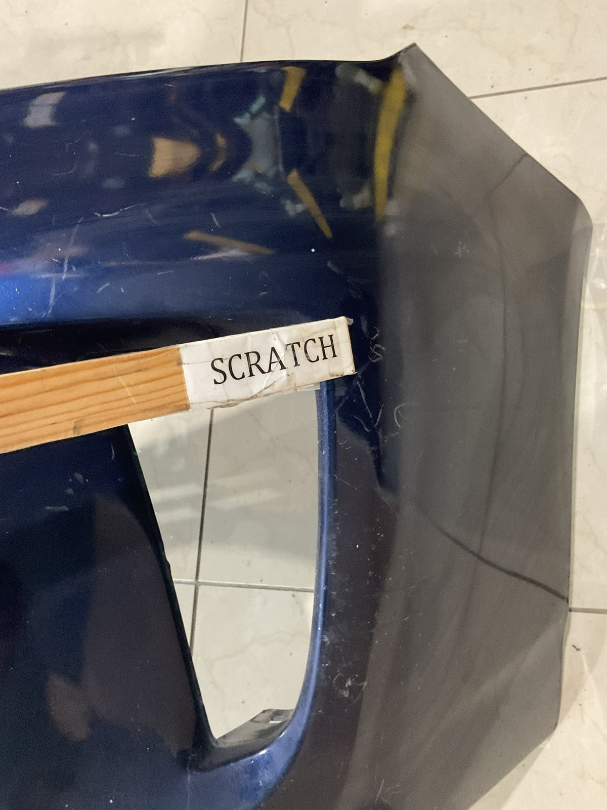 Front Bumper Cover Blue 2019-2021 Toyota Prius CAPA