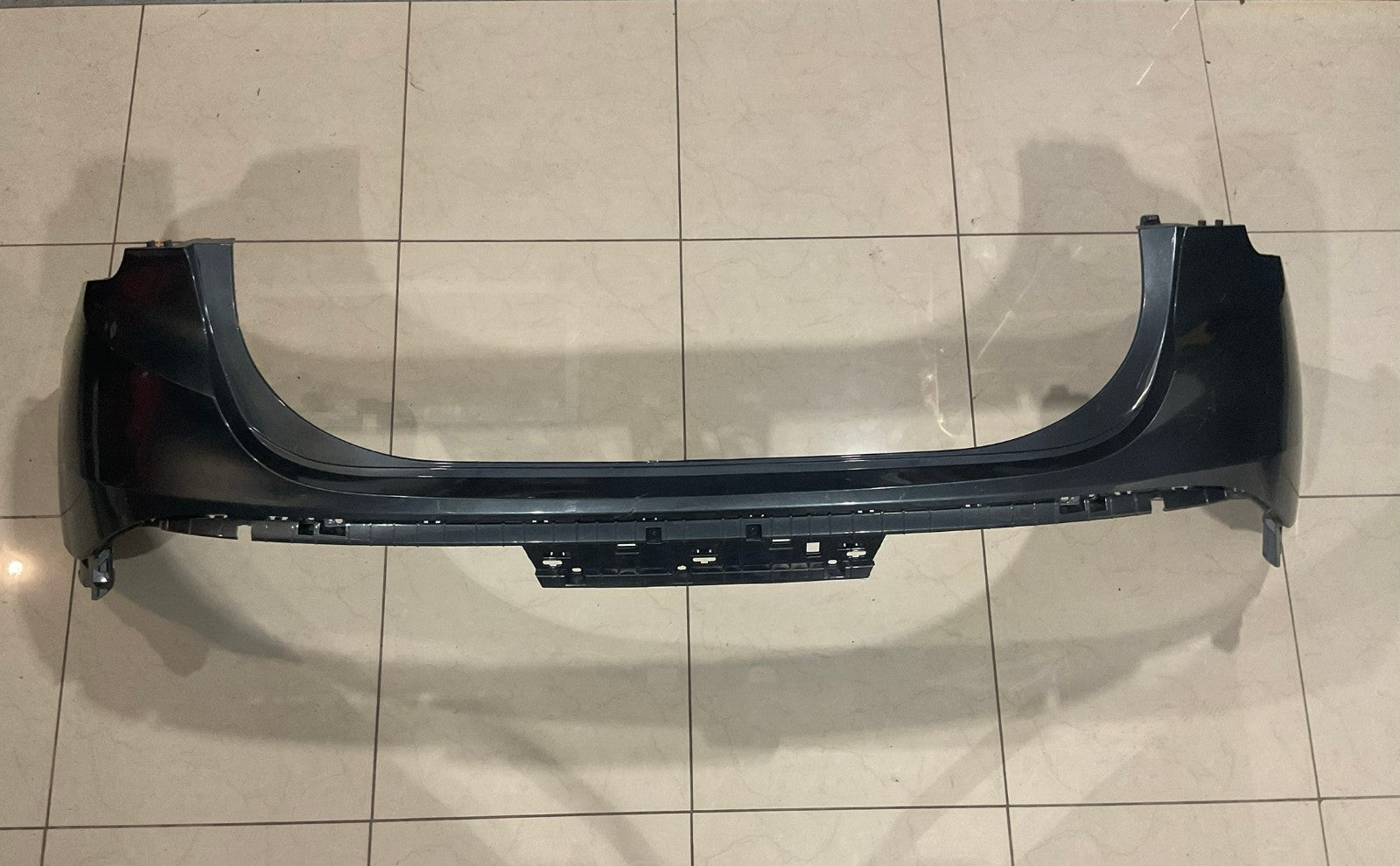 Rear Upper Bumper Cover Grey 21-2022 Hyundai Santa Fe OE Style 86611+S2500& OEM