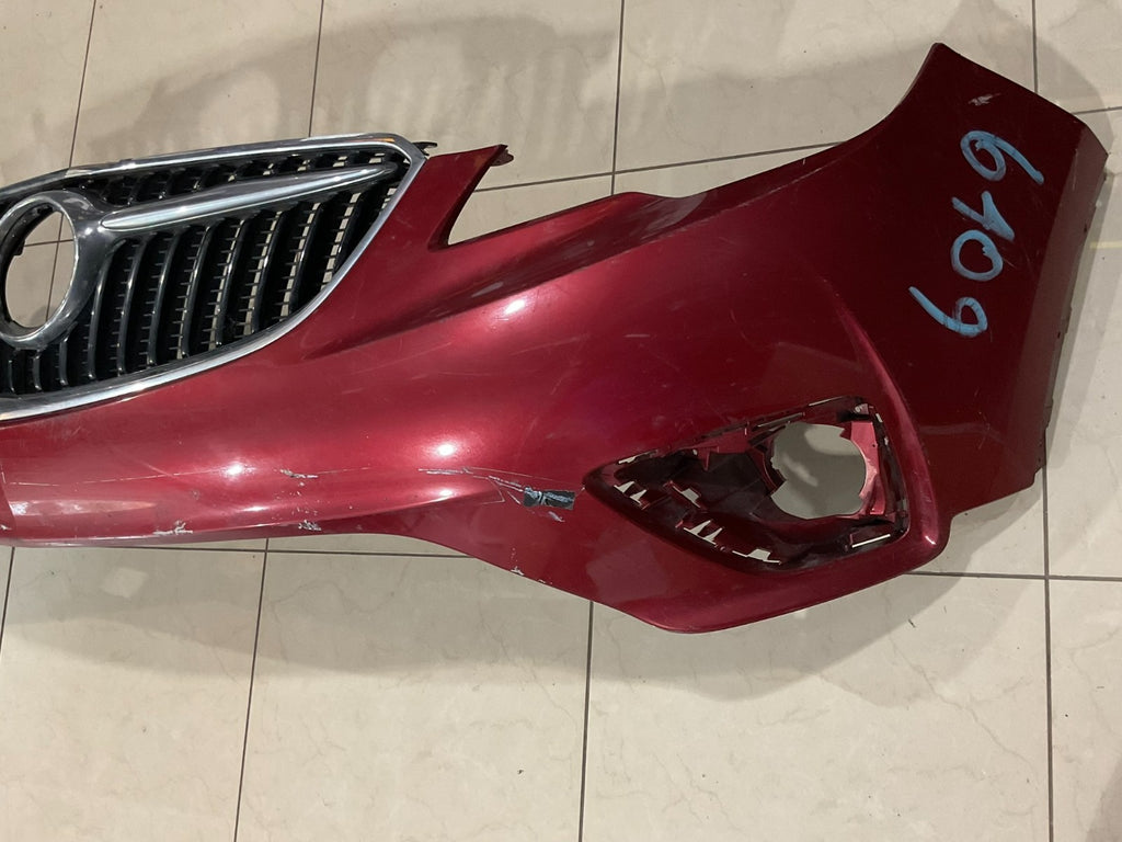Front Bumper Cover Red 2019 2020 Buick Envision CAPA