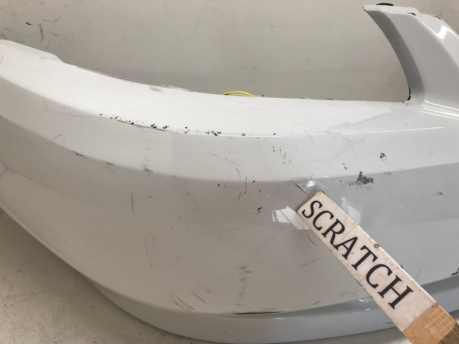 Front Bumper Cover White 1999-2004 Ford Mustang GT CAPA