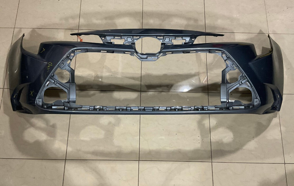 Front Bumper Cover Gray 2020-2021 Toyota Corolla CAPA