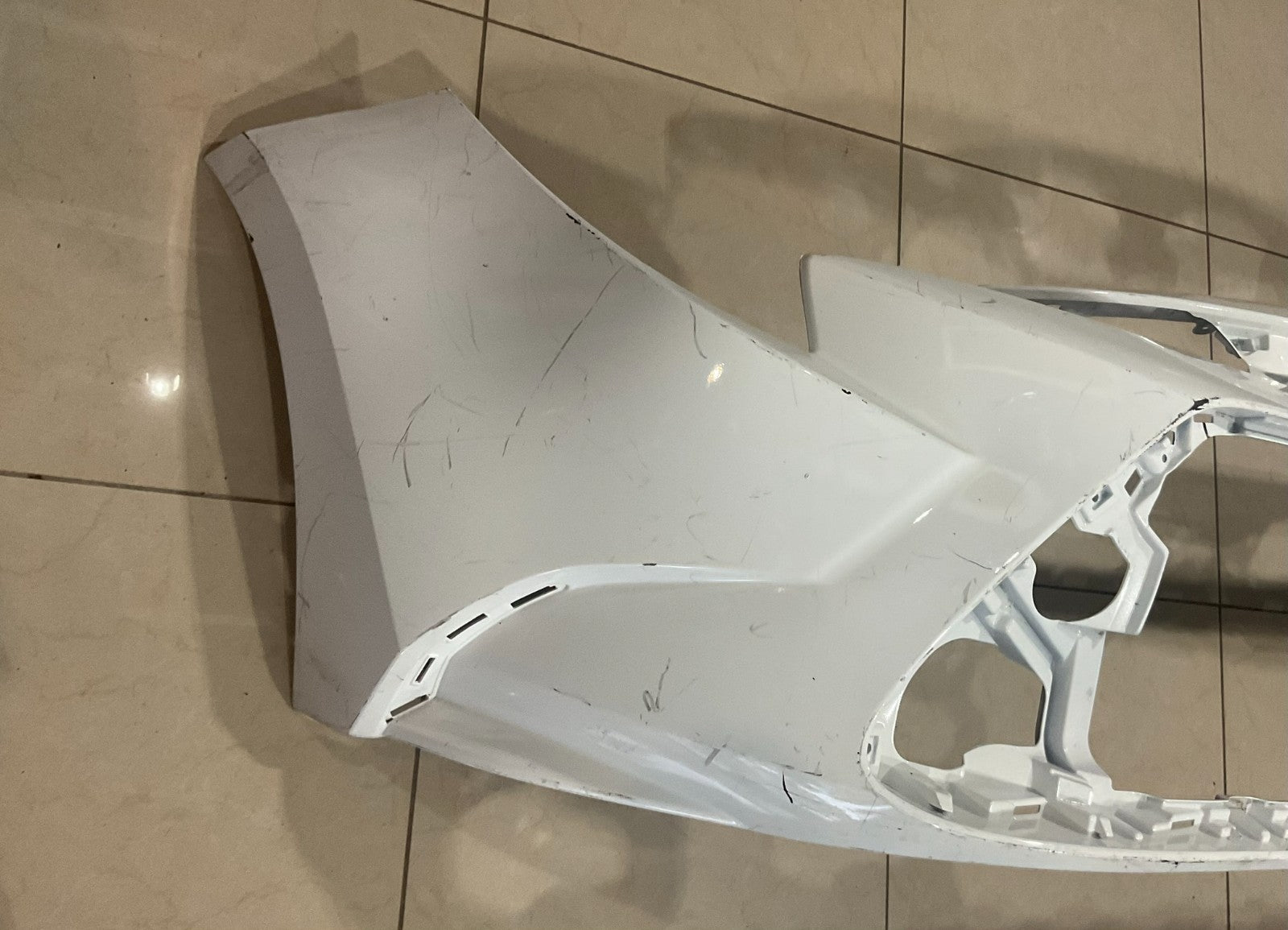 Front Bumper Cover White 2020 2021 2022 Toyota Corolla L,LE,XLE CAPA