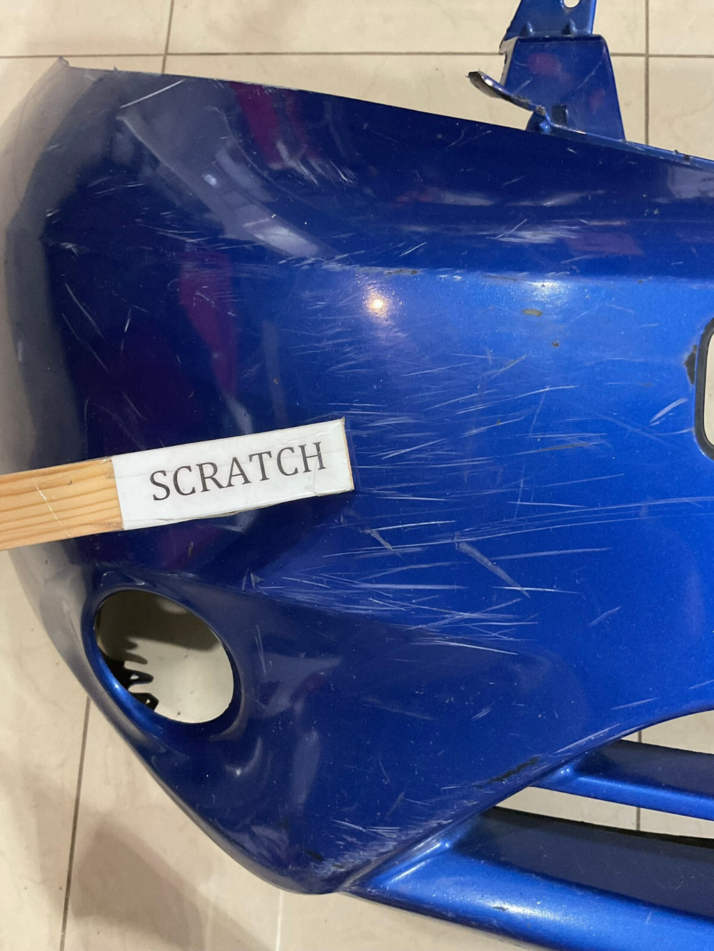 Front Bumper Cover Blue Nissan Versa Note 2014 15 2016 62022-3VY0H OEM