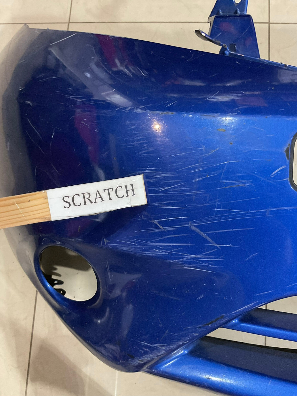 Front Bumper Cover Blue Nissan Versa Note 2014 15 2016 62022-3VY0H OEM