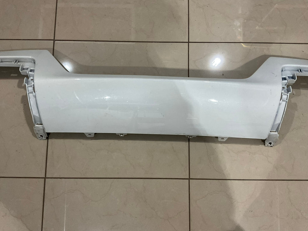 Rear bumper lower valance White 2022 2023 Infiniti QX60 85018-6SA0A OEM