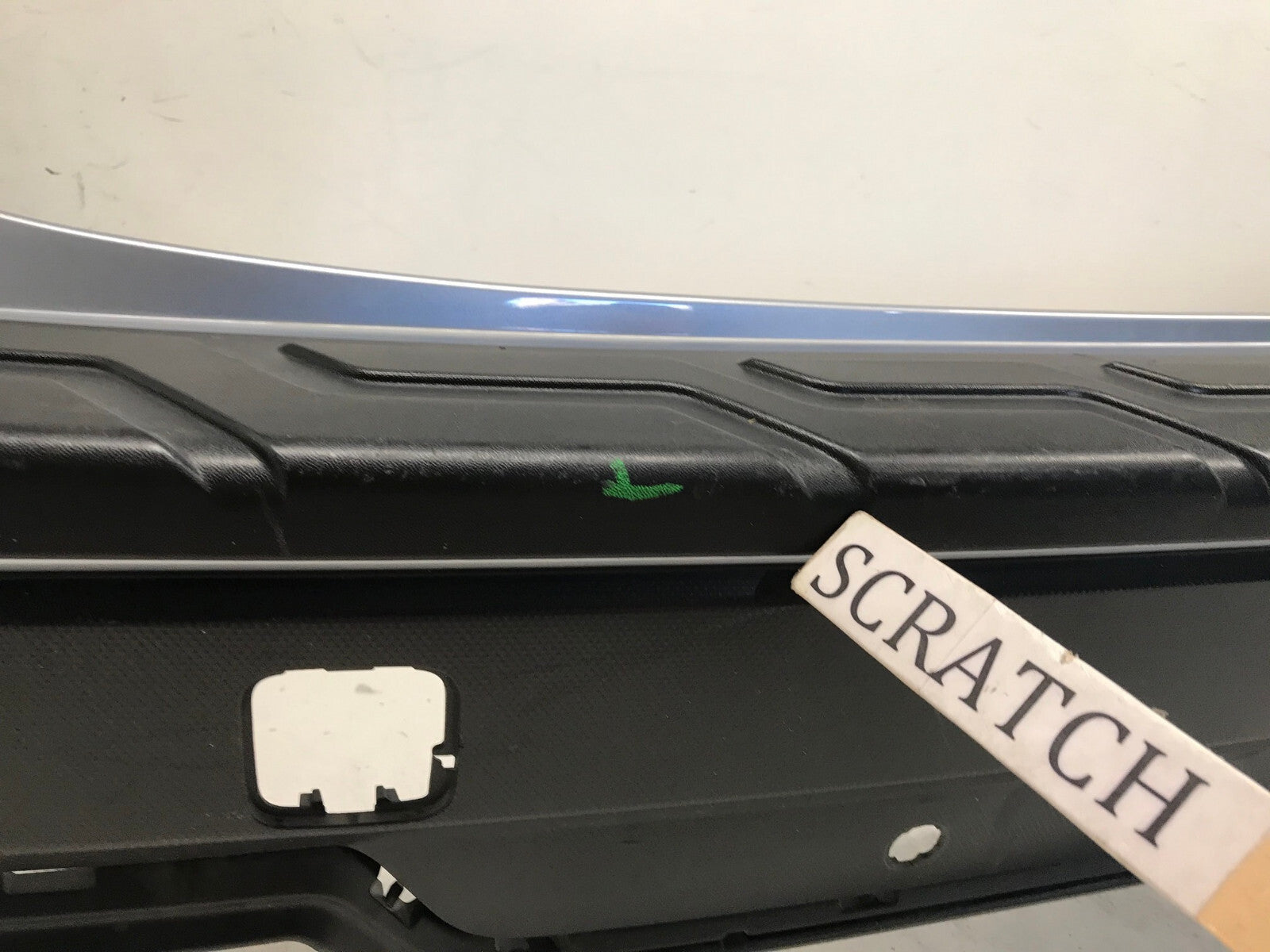 Rear Bumper Cover Subaru Forester Base/Limited w/Sensor Holes Gray 19-2020 OEM6