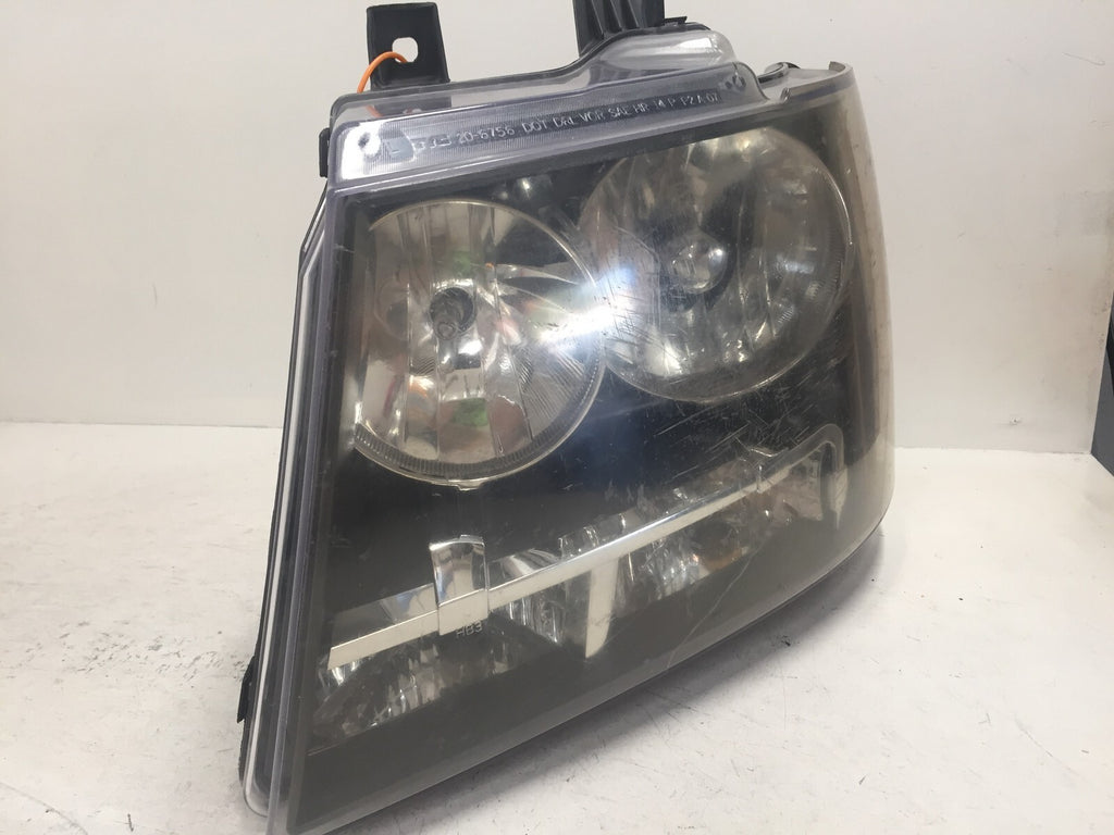 Headlight Damaged Headlamp LH Driver Chevy Tahoe Suburban Avalanche 07-2014 CAPA