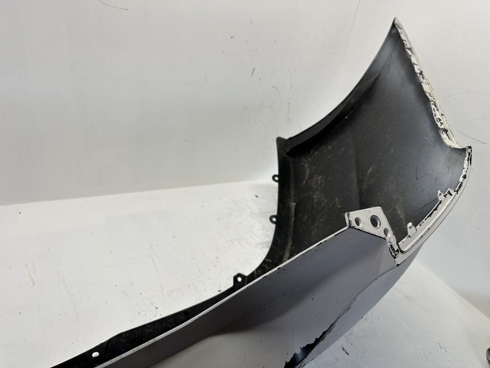 Rear Bumper Cover white 2012-2015 BMW 328i Sedan w/Sensor Holes 51127312731 OEM
