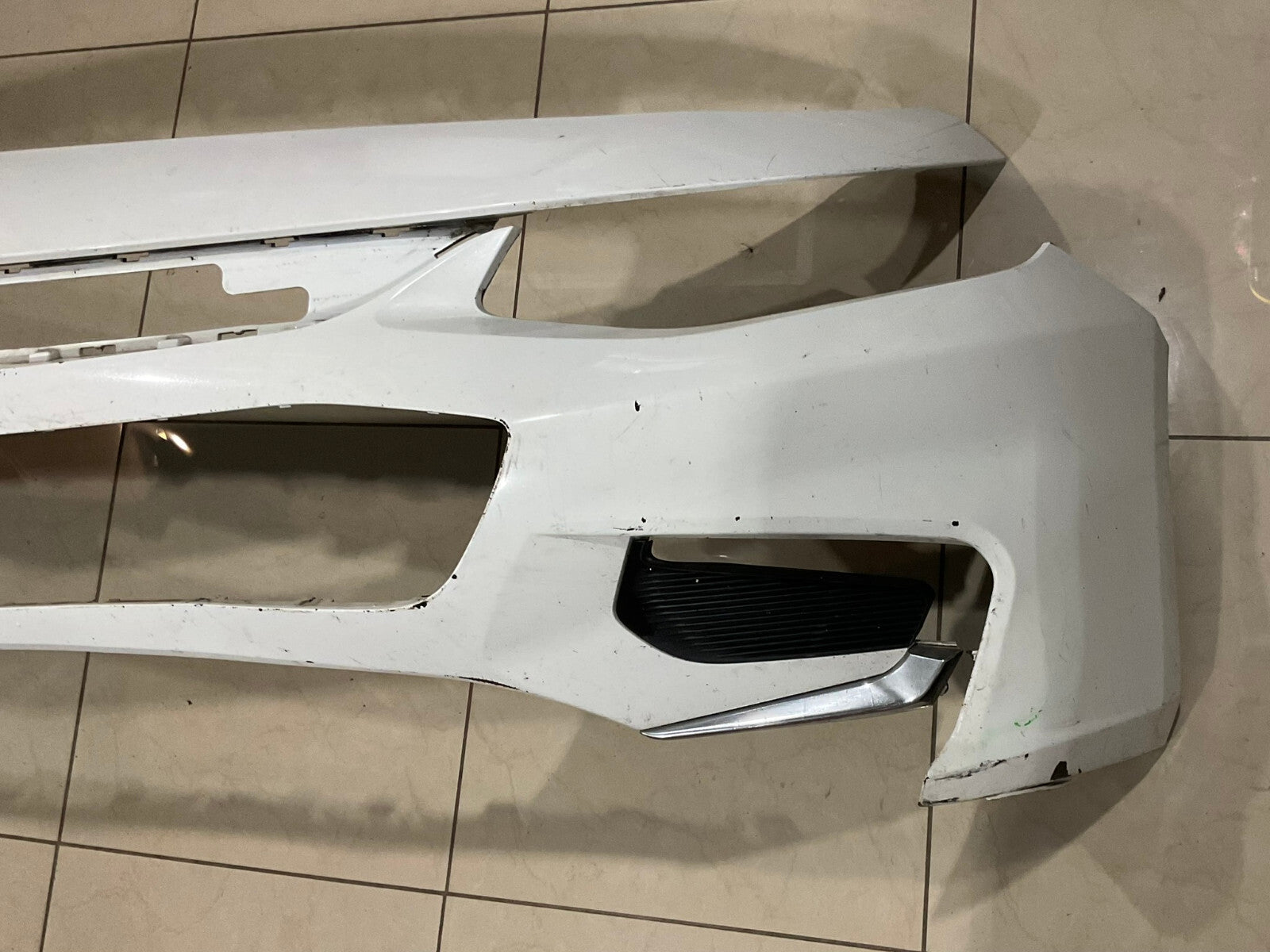Front Bumper Cover White 2016 2017 2018 Chevrolet/Chevy Malibu CAPA