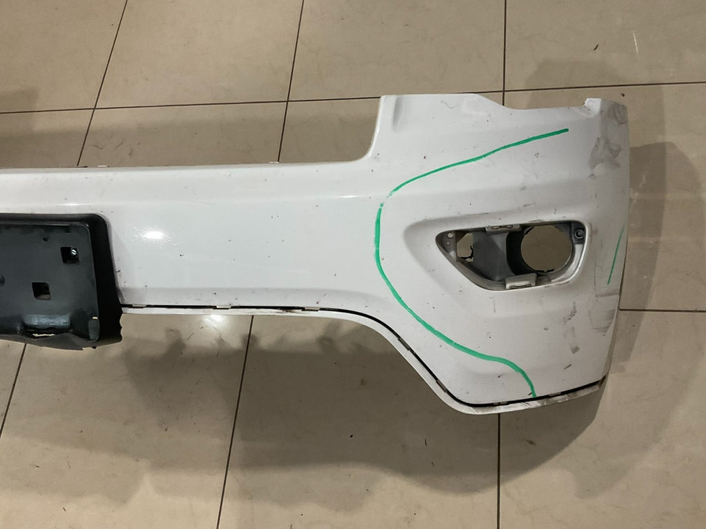 Front Upper Bumper Cover White 16-20 Jeep Grand Cherokee CAPA