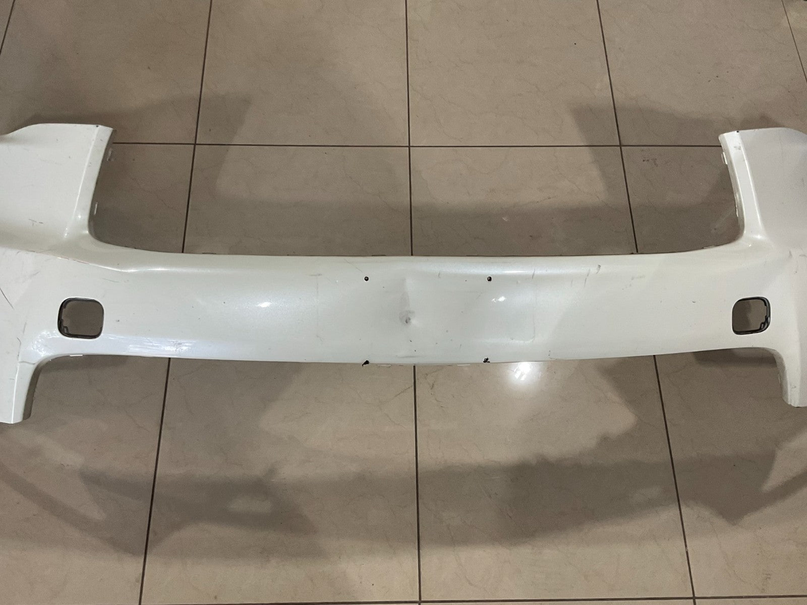 Front Bumper Cover White 14-2016 Toyota Highlander XLE Limited 52119+0e230 OEM