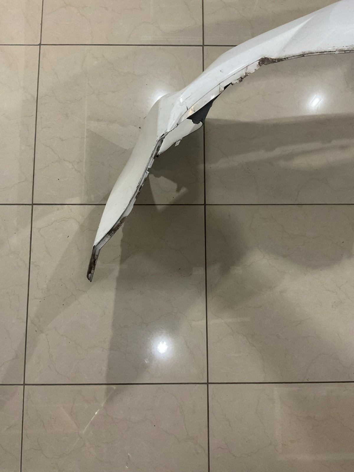 Front Bumper Cover White Toyota RAV4 2016-2018 52119+0r150 OEM