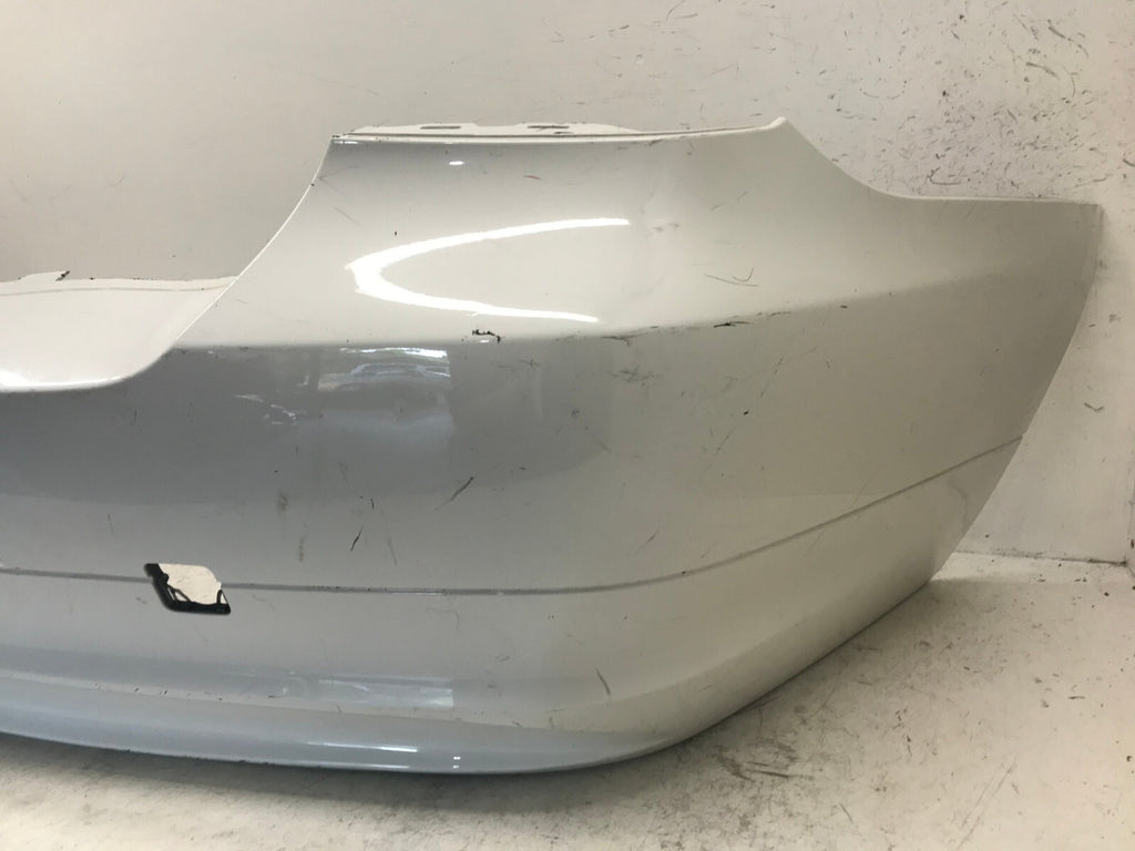Rear Bumper Cover White BMW 323 Series 323i Sedan 2009 2010 51127202686 OEM