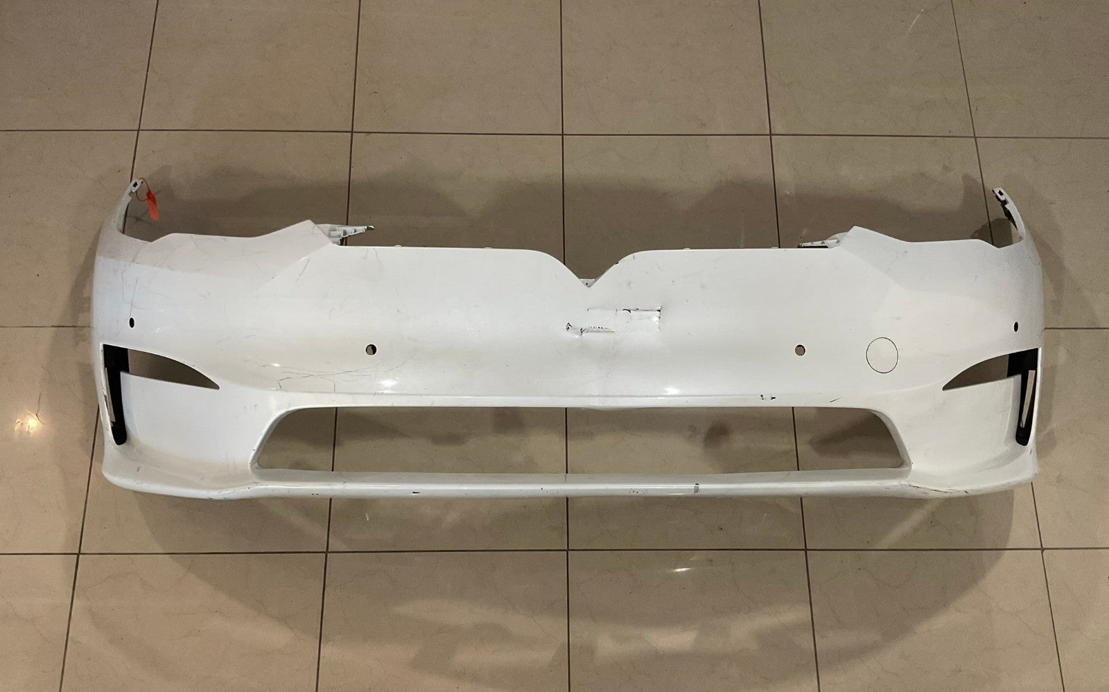 Front Bumper LOCAL White Tesla Model X 2021-2024