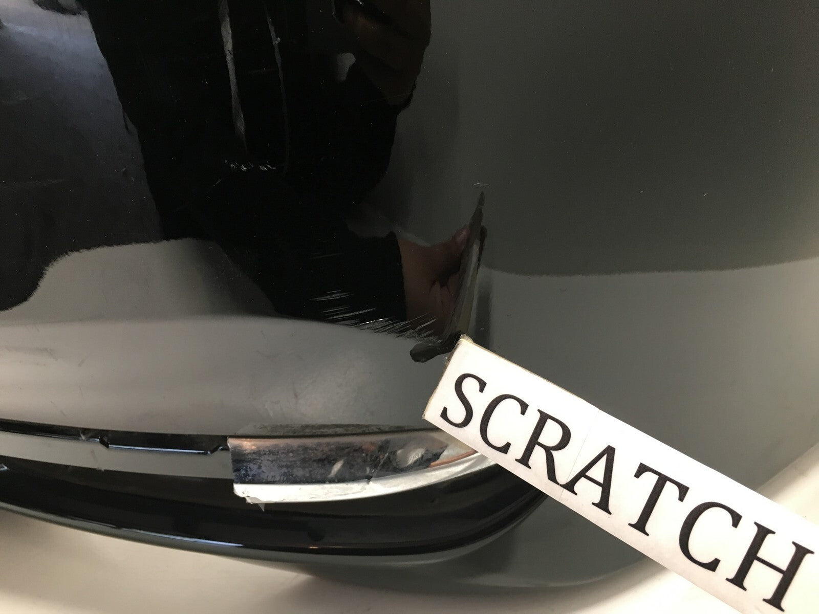Rear Bumper Cover Honda Accord EX/LX/EX-L (Single Exhaust) 2016-2017 Original
