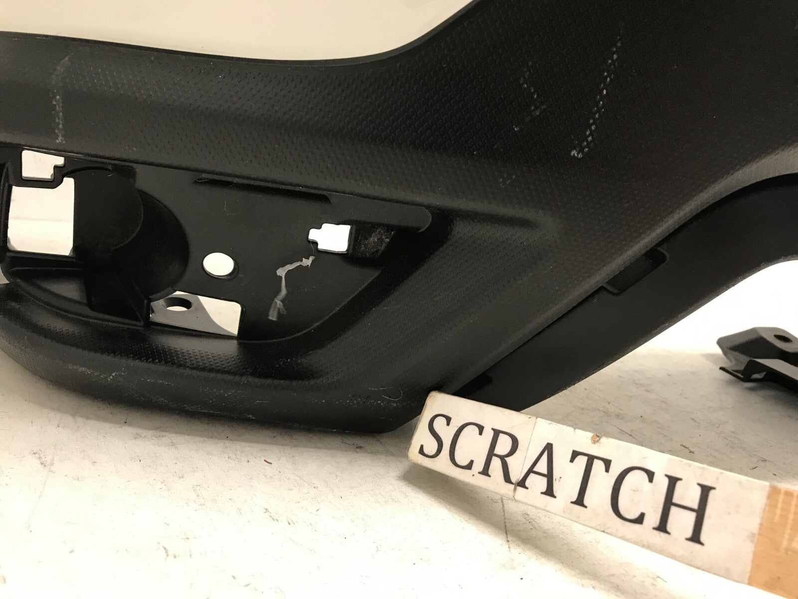 Rear Bumper Cover White Subaru Forester Base Limited 2019 2020 57704SJ301 OEM