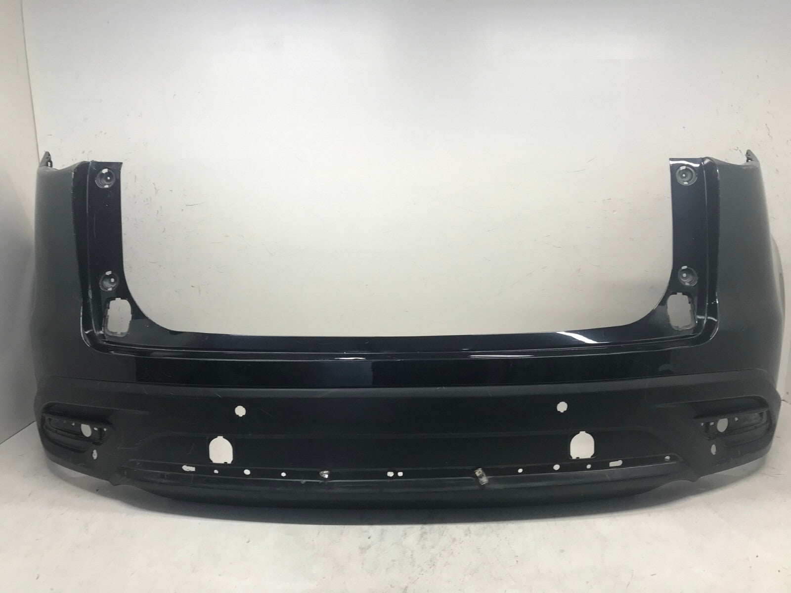 Rear Bumper Cover Black Mazda CX-9 Sport/Touring 16-2018 w/Sensor Holes OEM