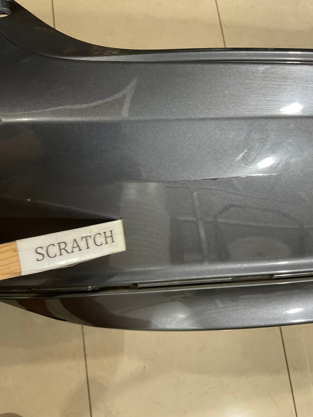 Rear Bumper Cover Grey Honda Accord LX Hybrid Sport 2018 2019 71501+TVA+A000 OEM