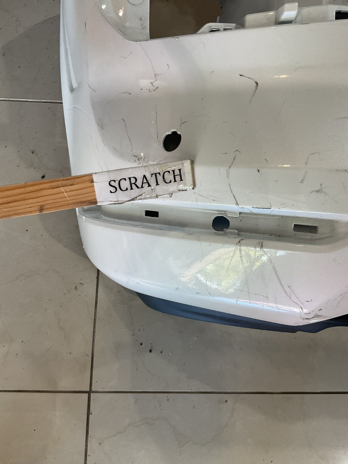 Front Bumper Cover White 2014-2023 Toyota 4Runner CAPA