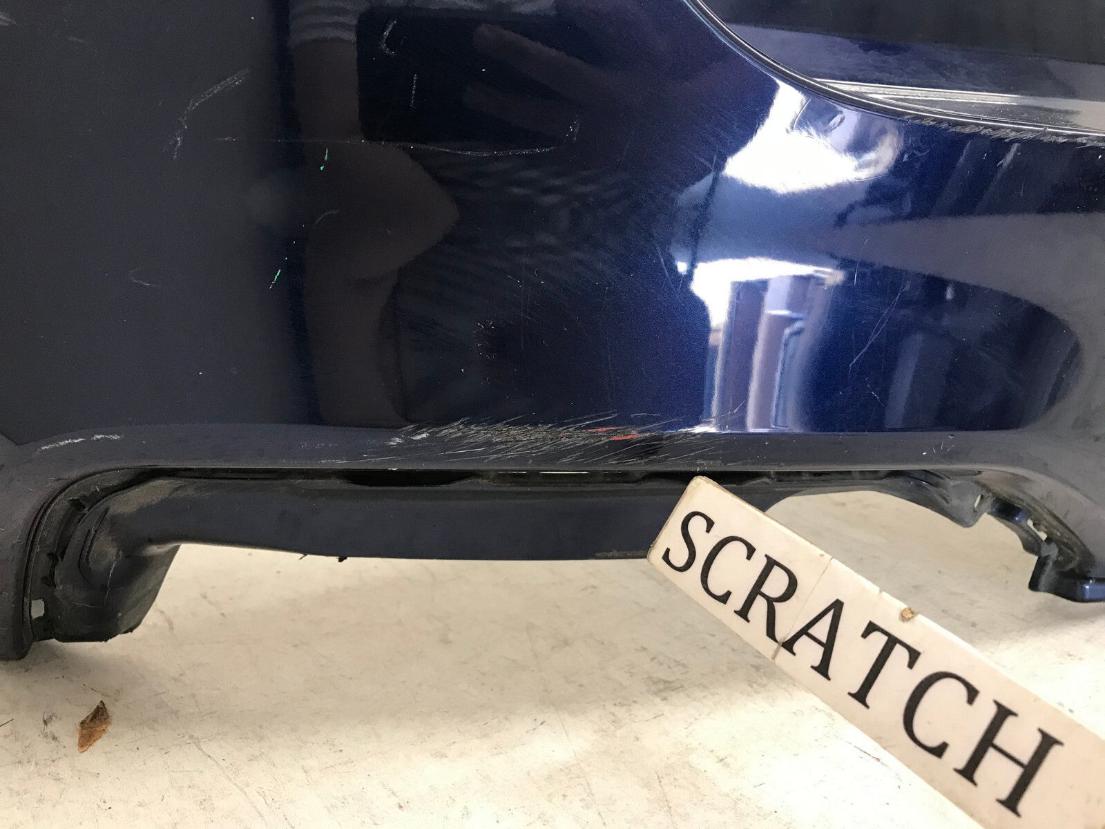 Rear Bumper Cover Blue Acura RDX Base Tech 16-2018 71501-TX4-ZY00 OEM