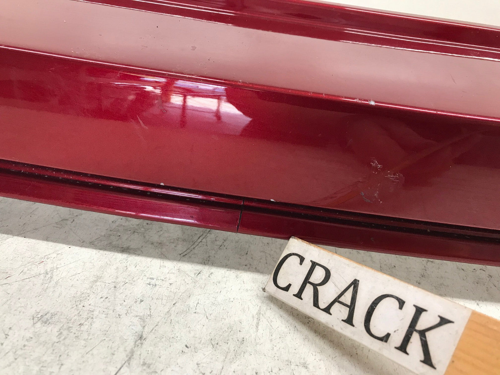 Rear Bumper Cover Ford Explorer Red 2011-2015 BB53-17D781-AHW OEM