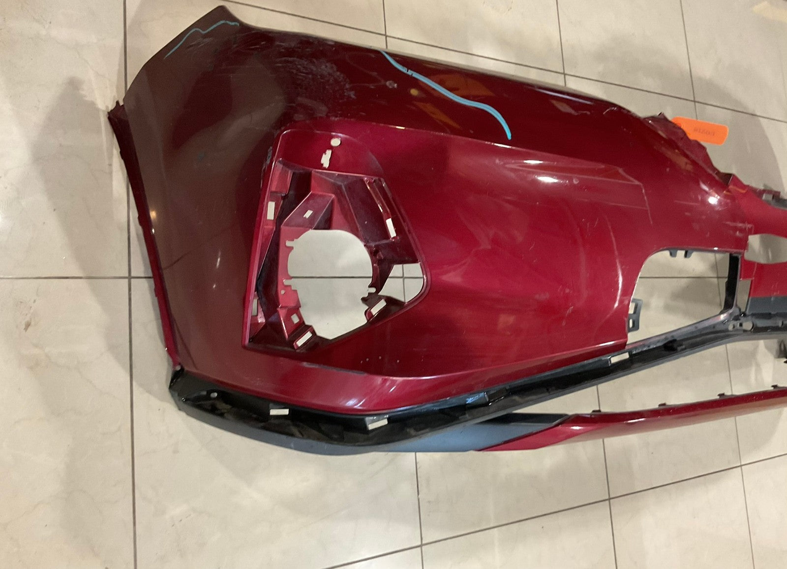 Front Bumper Cover Red 2019 2020 2021 2022 Nissan Murano S SL SV 62022+9UF0H OEM
