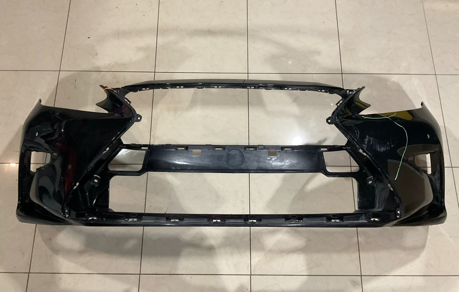 Front Bumper Cover Black Lexus ES350/ES300h Base 16-18 52119+06d20 OEM