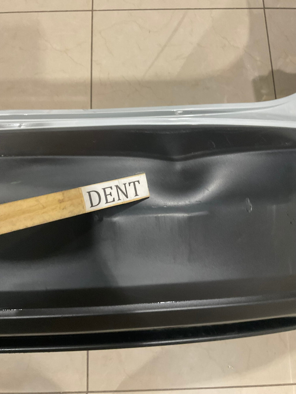 Rear Bumper Cover White Mazda CX 30 2020 DGH9+50221 OEM