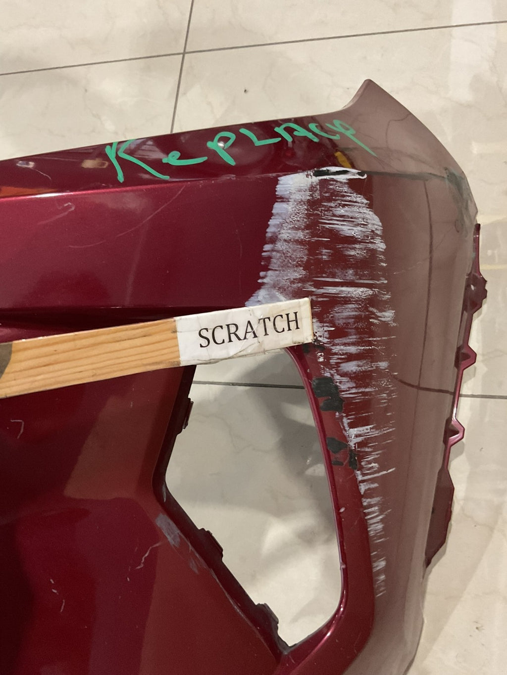 Front Bumper Cover Red Toyota RAV4 2019-2021 52119+0r200 OEM