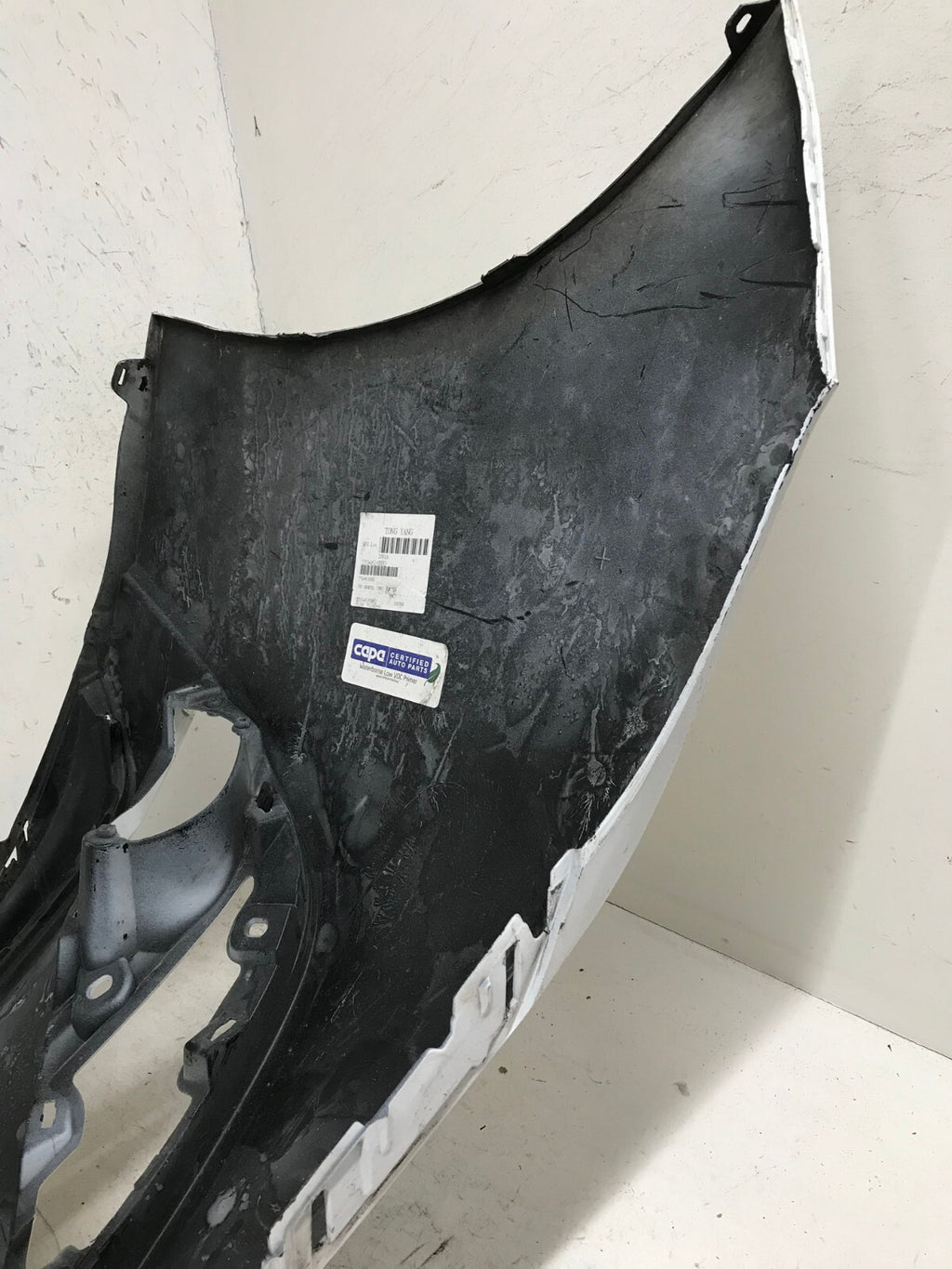Front Bumper Cover Toyota Camry SE/XSE/Hybrid SE White 2018 2019 CAPA