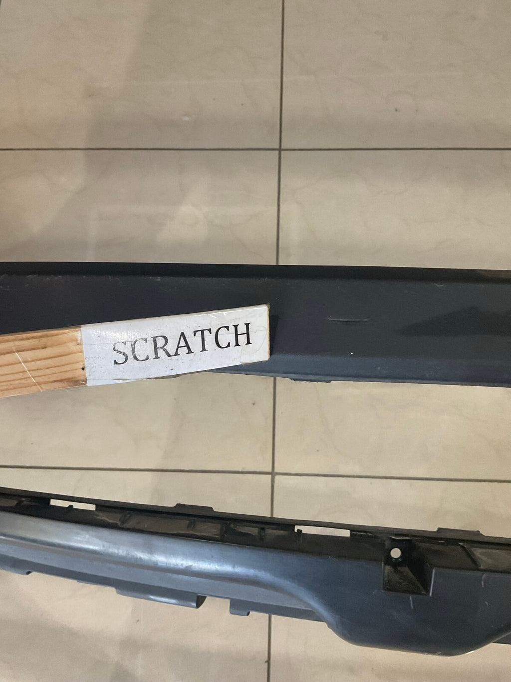 Front Lower Bumper Cover Black 13 14 15 16 Hyundai Santa Fe 86512-4Z000 OEM