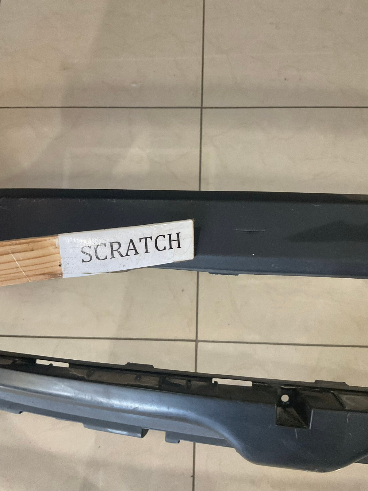 Front Lower Bumper Cover Black 13 14 15 16 Hyundai Santa Fe 86512-4Z000 OEM