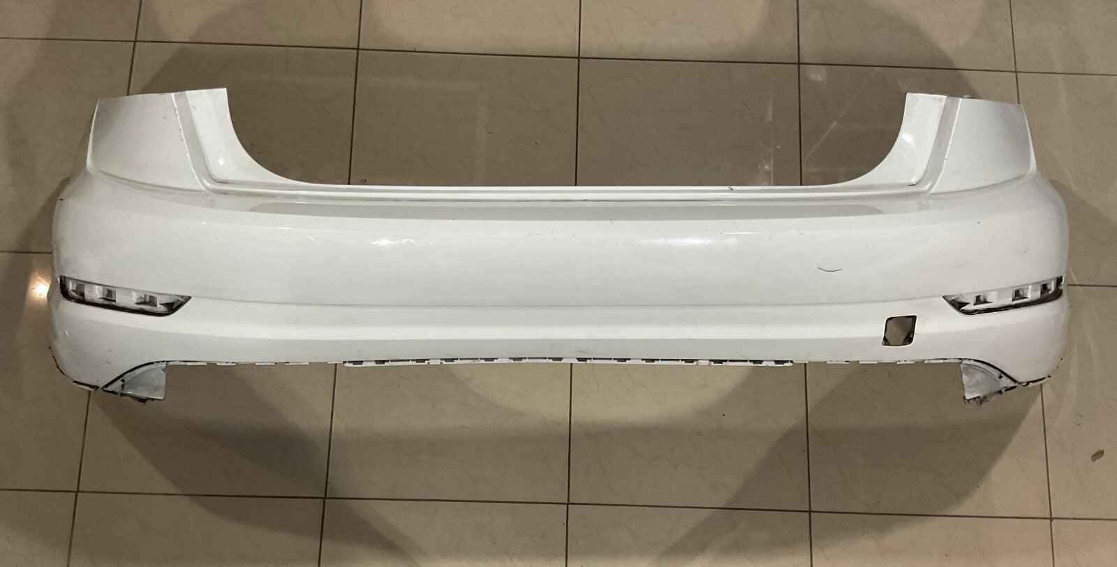 Rear Bumper Cover White 2019 2020 Volkswagen Jetta 17A+807+421 OEM