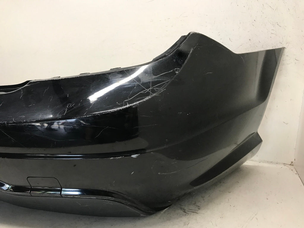 Rear Bumper Cover Black 12-14 Mercedes W204 C250 Sport Amg 2048809047 OEM