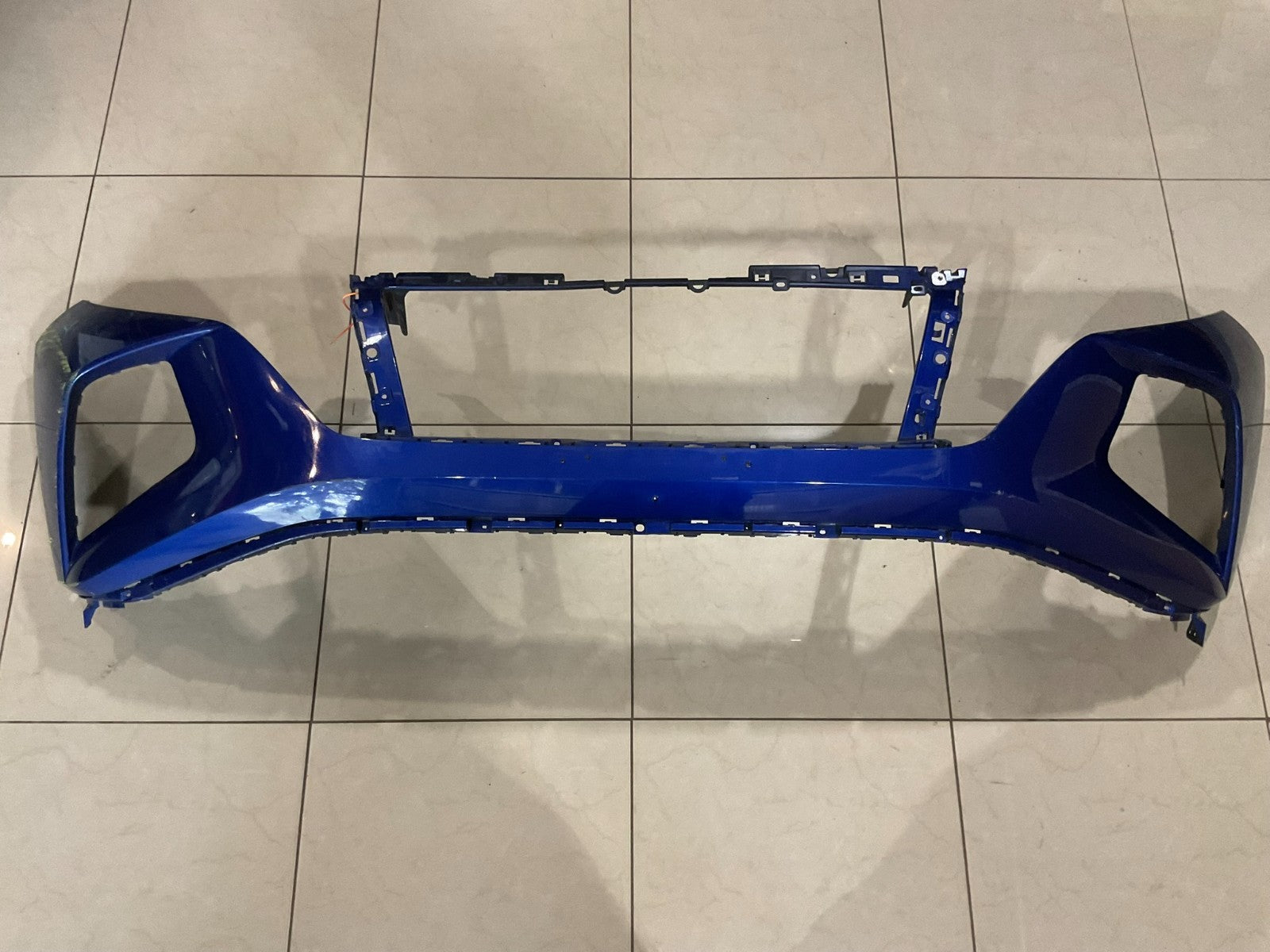 Front Bumper Cover Blue 2022 2023 Hyundai Tucson 86511+cw000 OEM