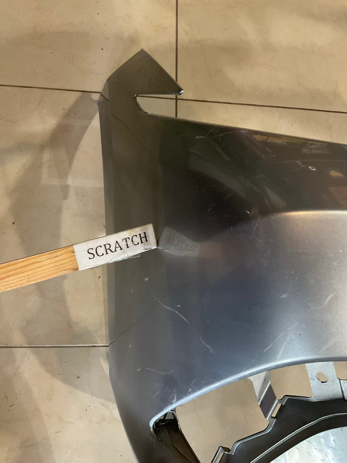 Front Bumper Cover Silver 2019 2020 Lexus Es350 Base Model 52119+06j00 OEM