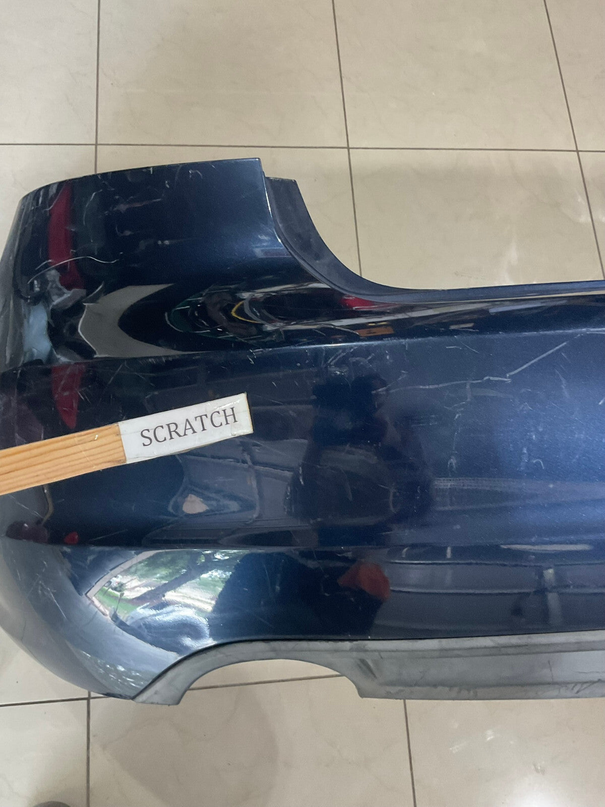 Rear Bumper Cover Blue 2012-2015 Volkswagen Passat B7 561+807+421+B OEM