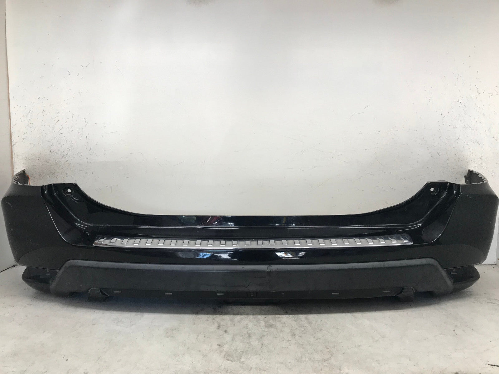 Rear Bumper Cover Black 2017-2018 Nissan Rogue S/SL/SV/SV Hybrid 85022-6FR0H OEM