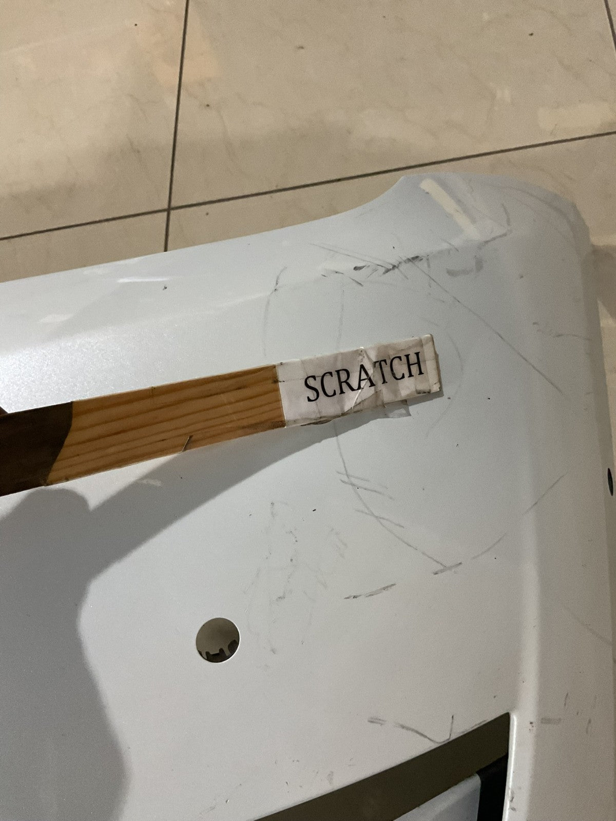 Front Bumper Cover White 2020-2023 Tesla Model Y MY CAPA