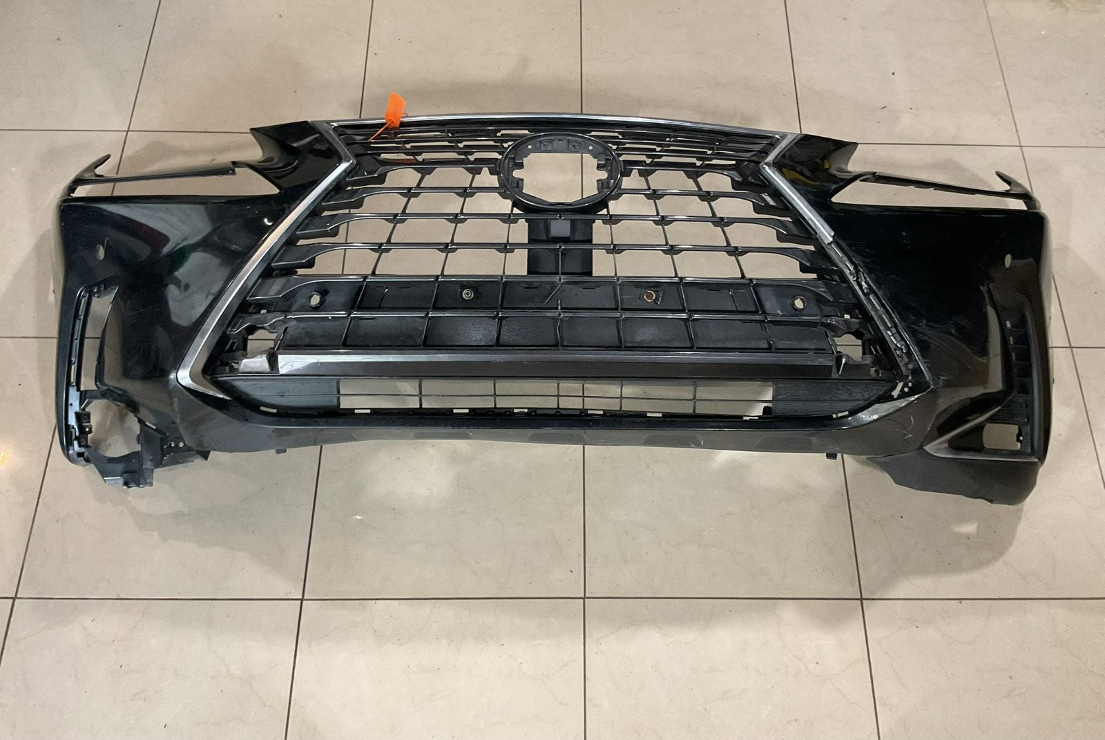 Front Bumper Cover Black 2018 2019 2020 2021 Lexus NX300 NX200T 52119+78290 OEM