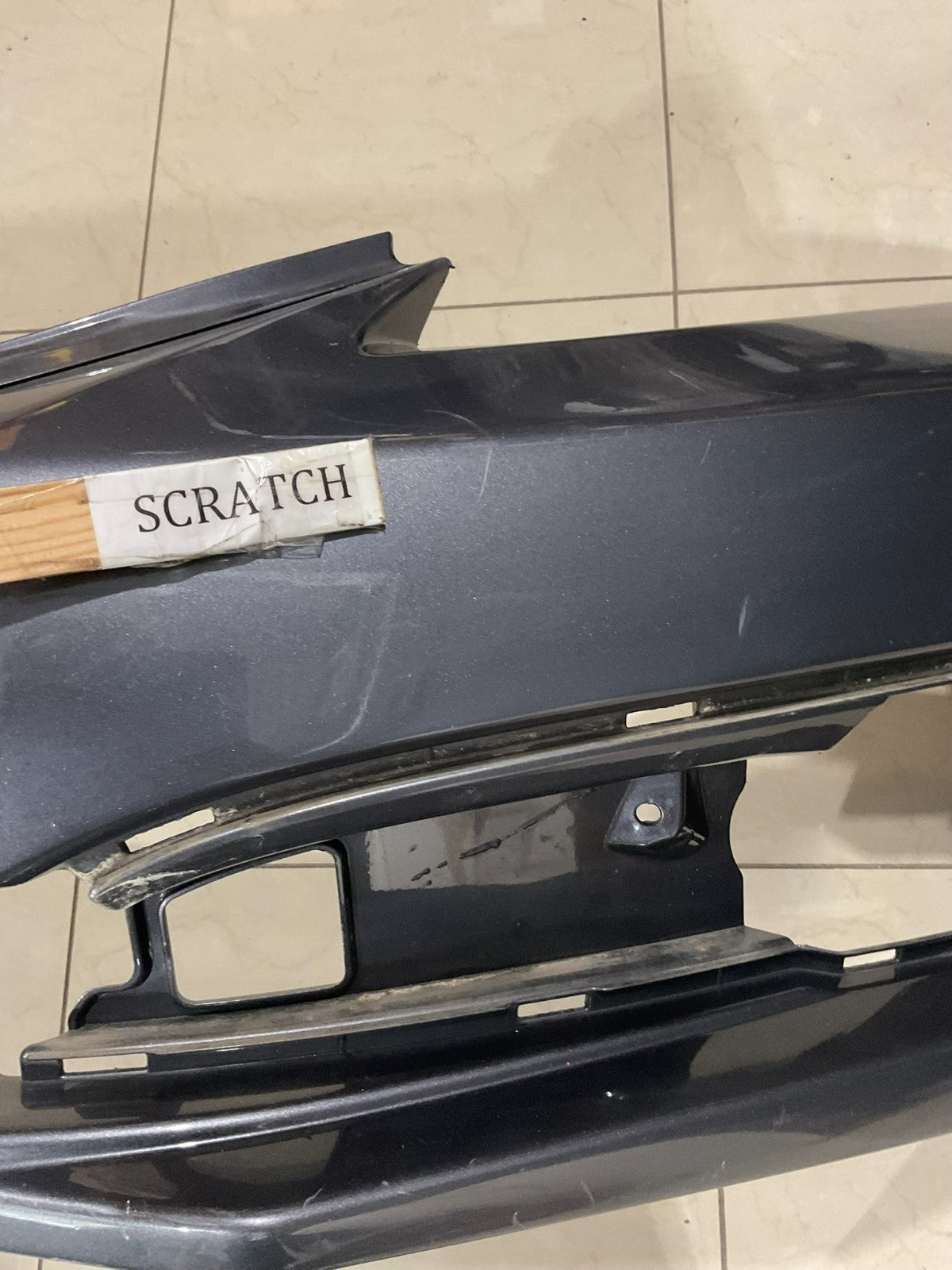 Front Bumper Cover Grey Honda Civic EX LX EX L Hybrid 13-2015 71101+tr3+a500 OEM