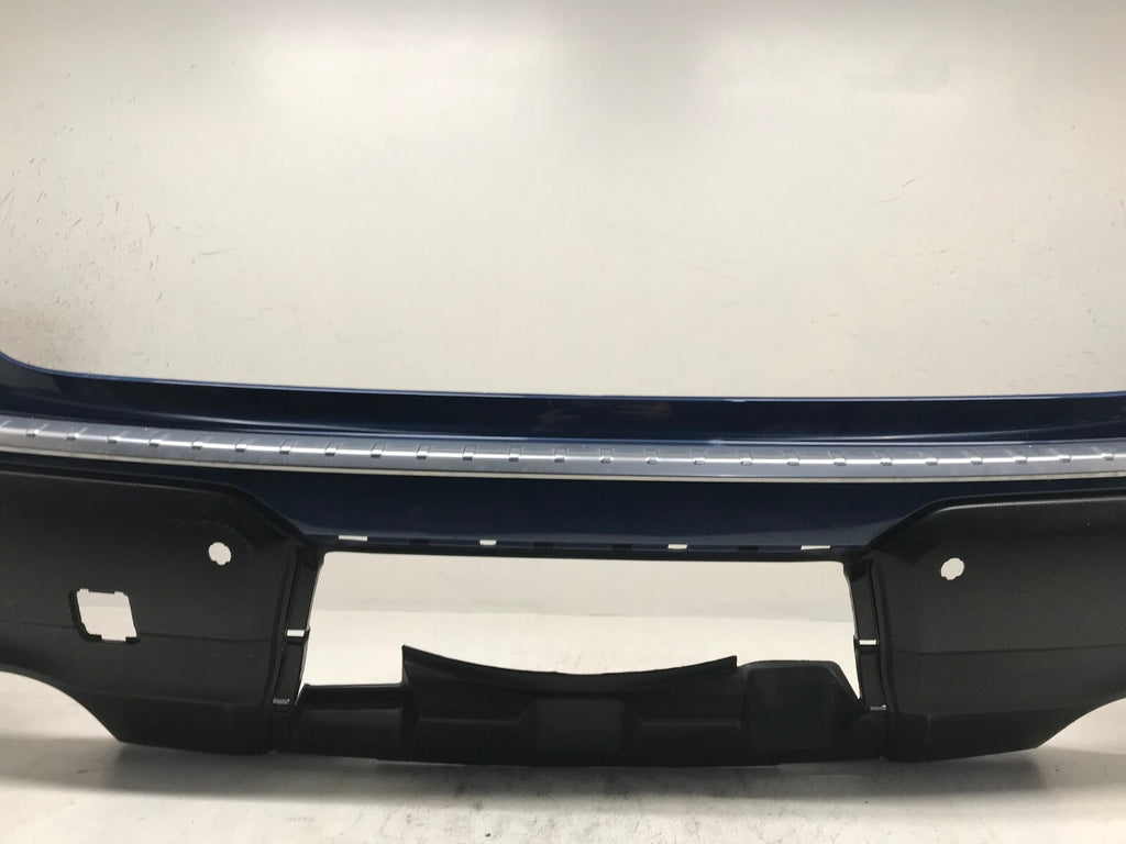 Rear Bumper Cover Blue Subaru Ascent Base Limited Premium 19 20 w/Sens Holes OEM