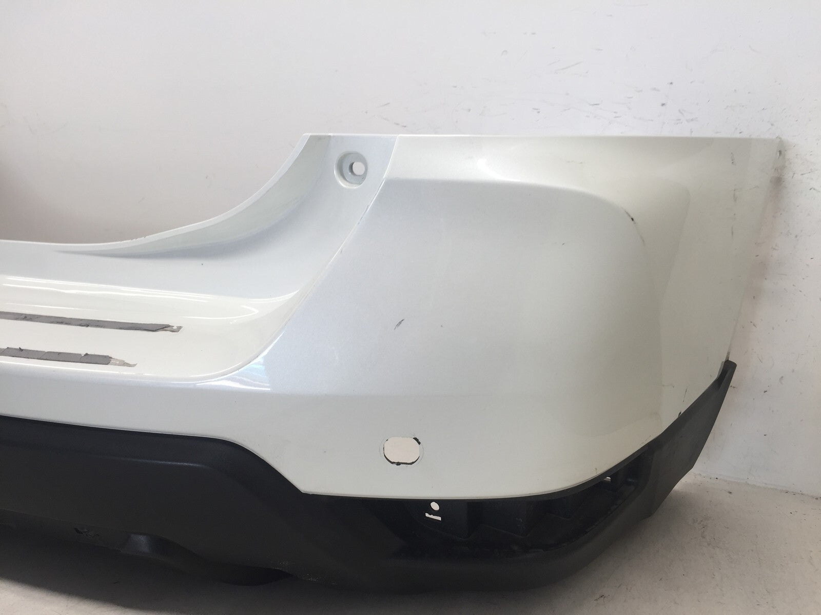 Rear Bumper Cover Nissan Rogue S SL SV SV Hybrid SL H w/Sensor Holes 17-2019 OEM