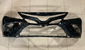 Front Bumper Cover Black Toyota Camry 2018 2019 2020 CAPA
