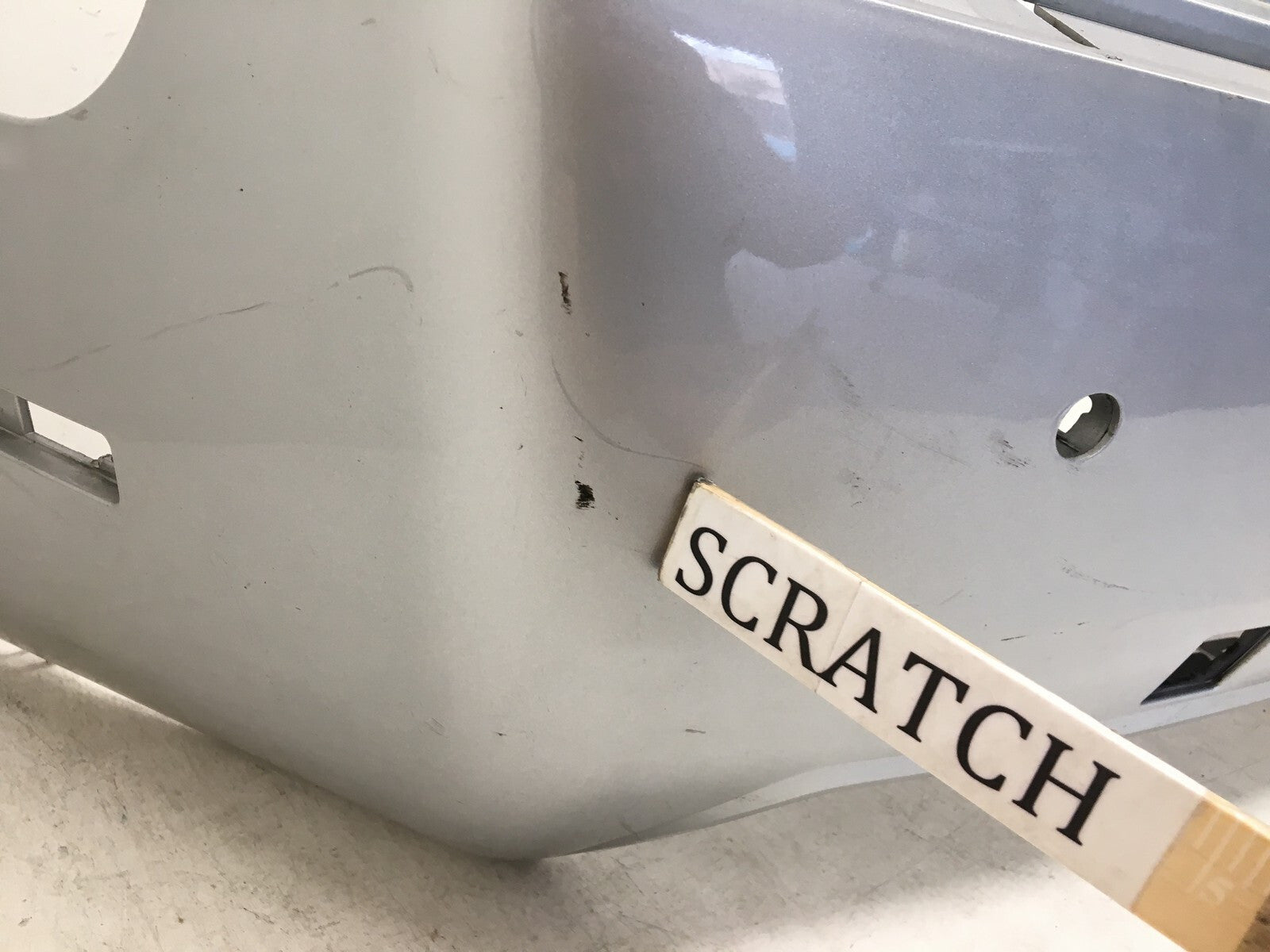 Rear Bumper Cover Cadillac CTS Sedan w/Sensor Holes 08 13 CAPA