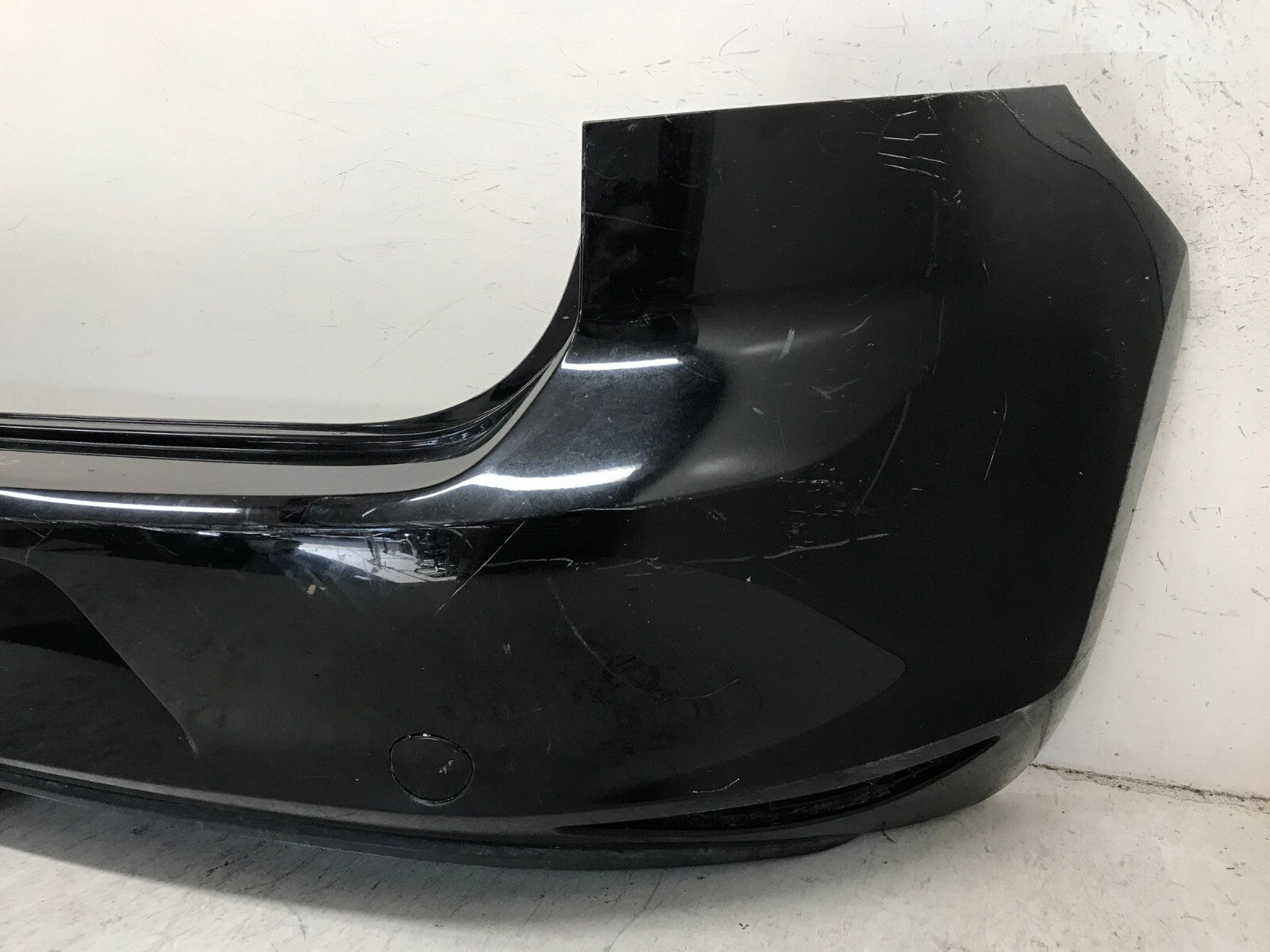 Rear Bumper Cover Black 2010-14 Volkswagen Golf Hatchback GTI 5K6807417GGRU OEM